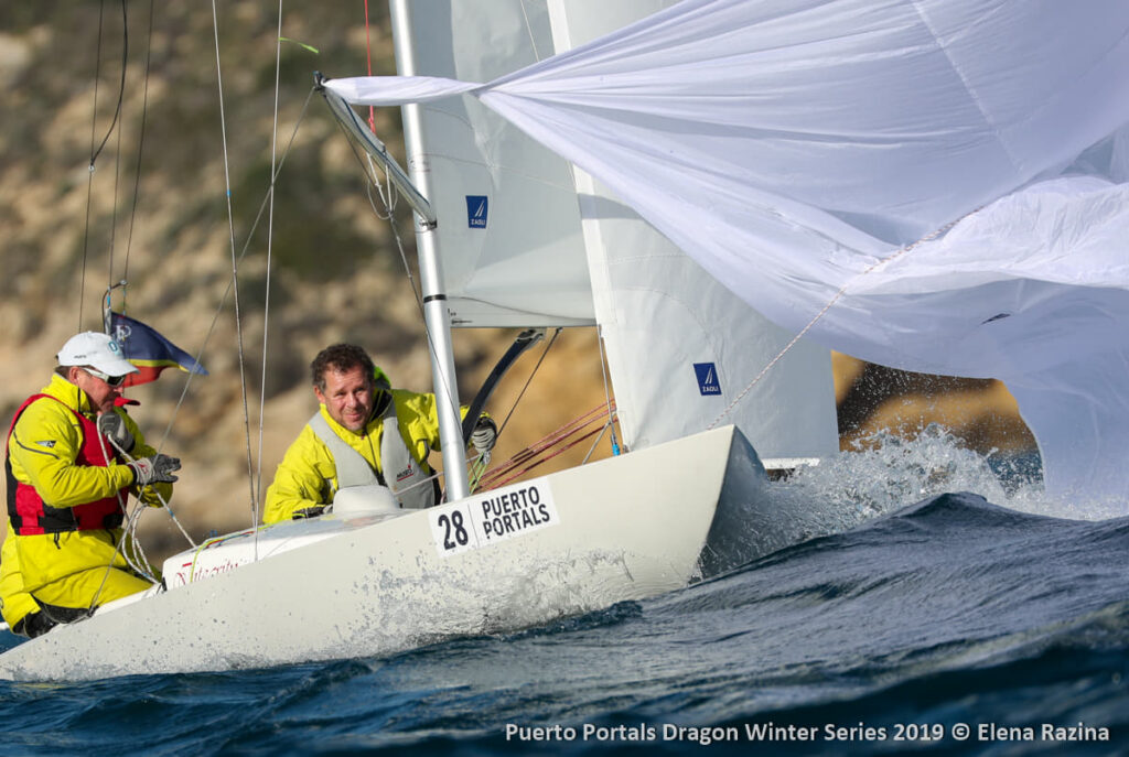 Puerto Portals reúne a la mejor flota de la clase Dragón