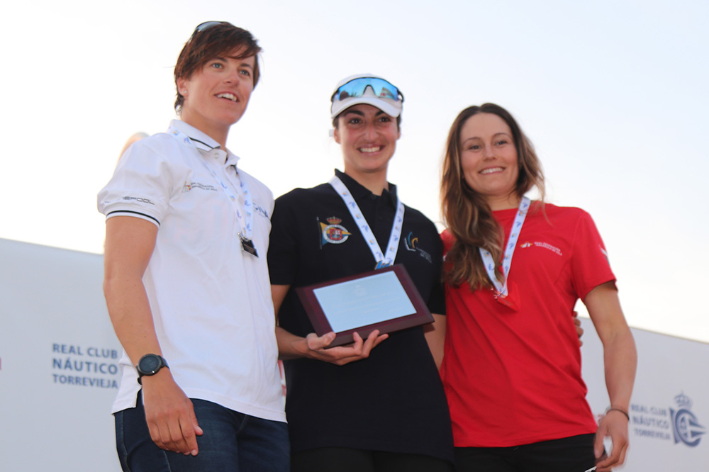 Fátima Reyes logra la plata femenina en la Copa de España de Laser Radial