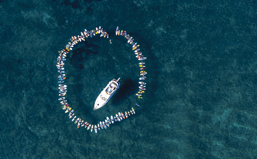 Los ‘surfers’ de Mallorca despiden al amigo ‘Pepero’