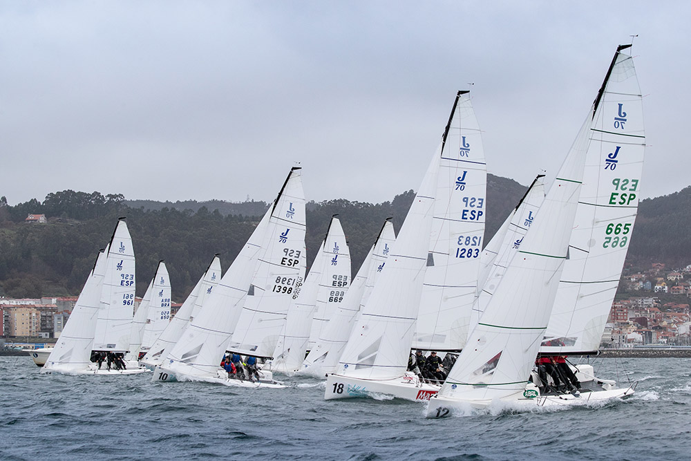 La competitiva clase J70 se une a la Copa del Rey MAPFRE