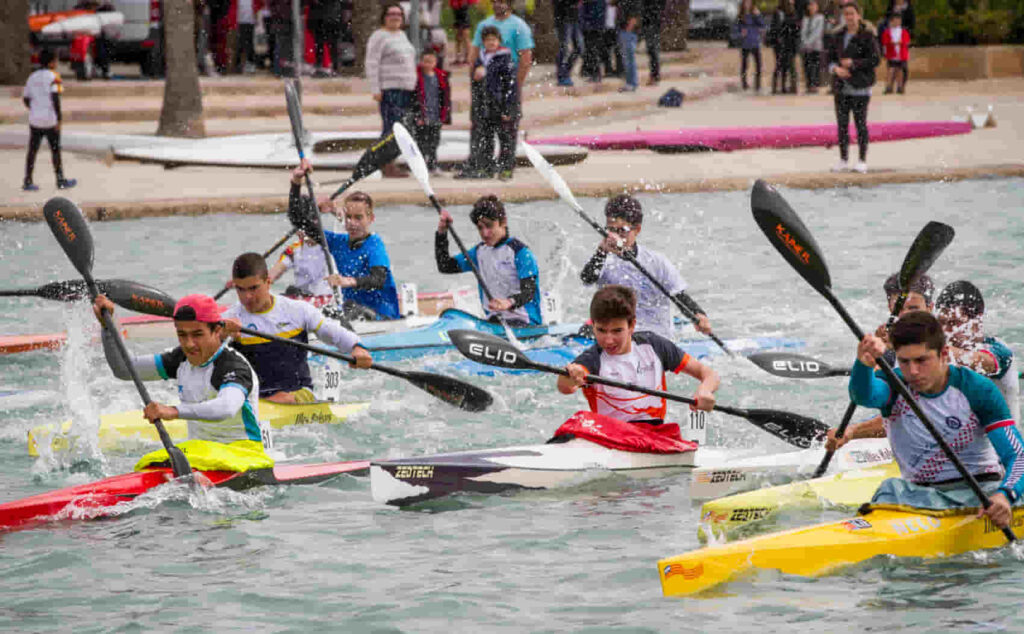 El piragüismo también se para