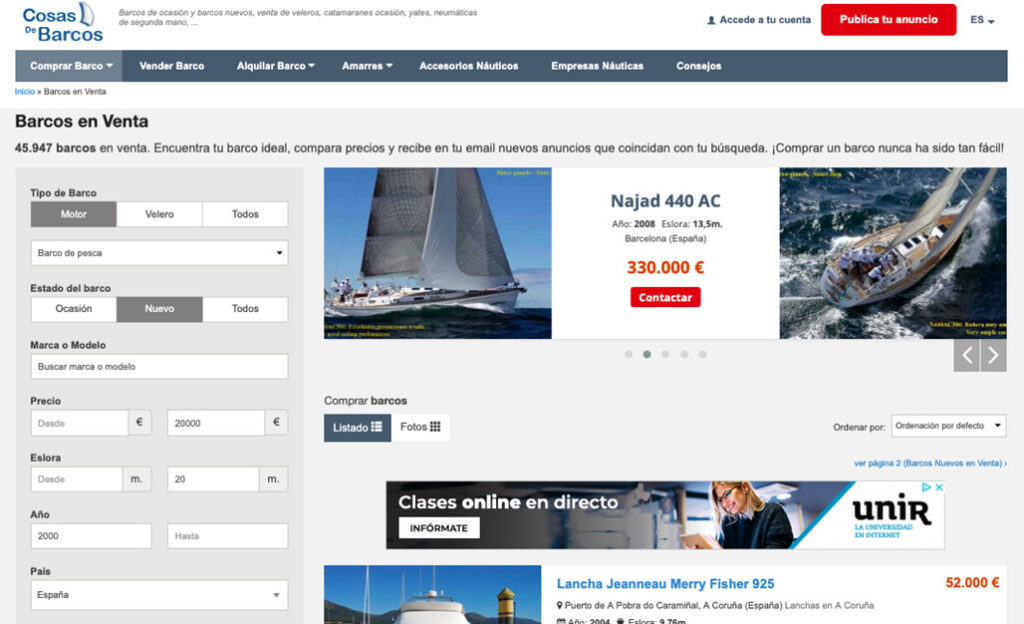 Cómo comprar un barco