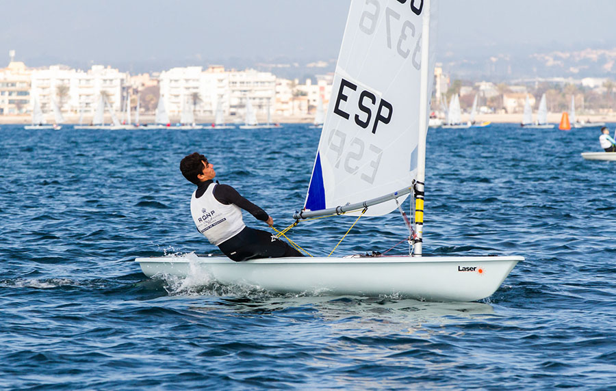 Jordi Lladó, subcampeón de España de Laser Radial