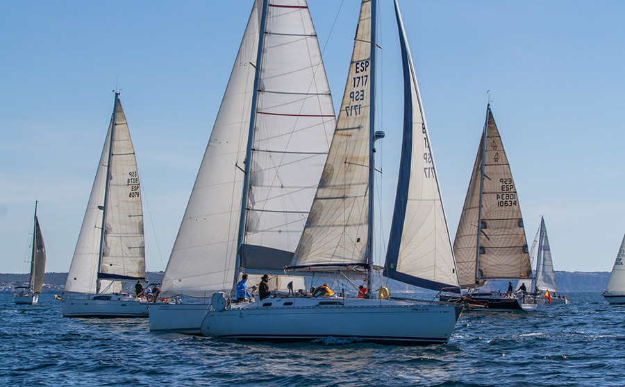 Intenso fin de semana en el RCNP con tres regatas