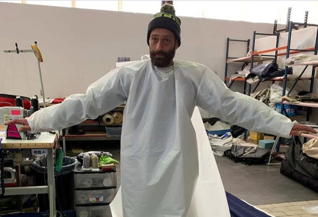 Veleros solidarios se unen a la lucha contra la pandemia