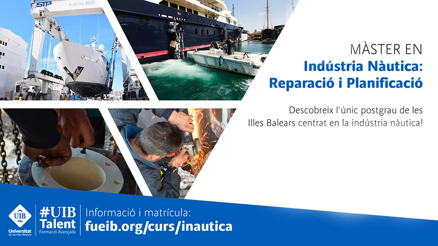 La UIB reanuda telemáticamente el master de náutica