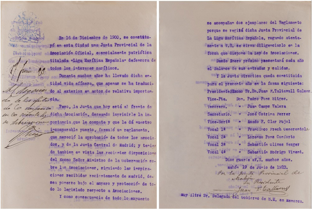 El Club Marítimo de Mahón celebra 120 años de historia