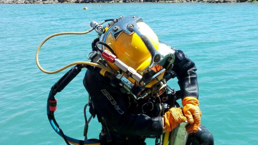 Buceo industrial, una profesión vocacional y arriesgada
