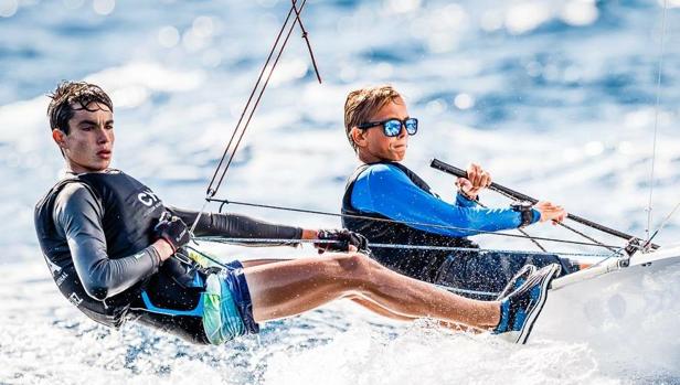 Conrad Konitzer y Fernando Rodríguez, premio nacional de vela Terras Gauda