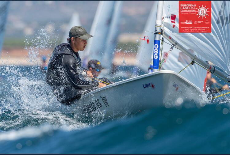 Ponseti y Llamas, los mejores de Baleares en el Europeo de Laser 4.7