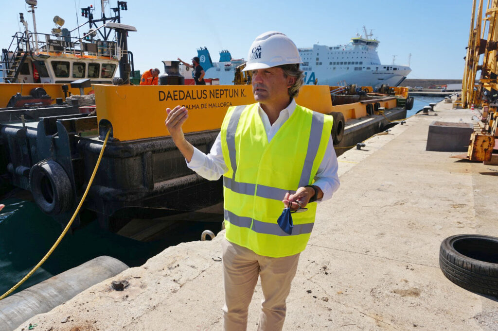 Sistema de bajo impacto para la obra portuaria del Club de Mar