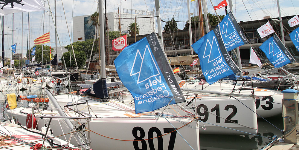 Todo listo para el estreno de la Regata Base Mini Barcelona