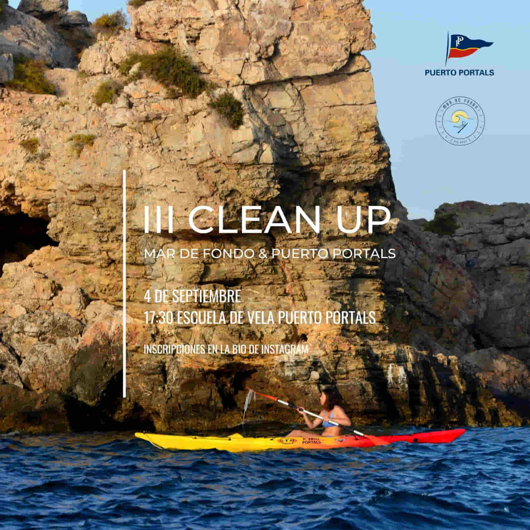 Puerto Portals busca voluntarios para limpiar la costa