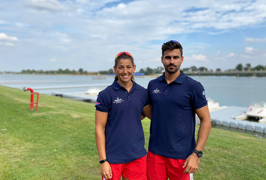 Heredia y Borrás, listos para la Copa del Mundo de Esprint
