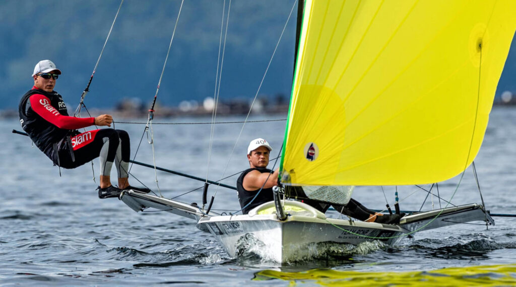 Torres y Aretz, plata en el Campeonato de España de 49er
