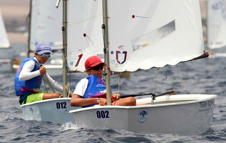 Xavier Garcia Ollé, mejor regatista de Optimist de Mallorca