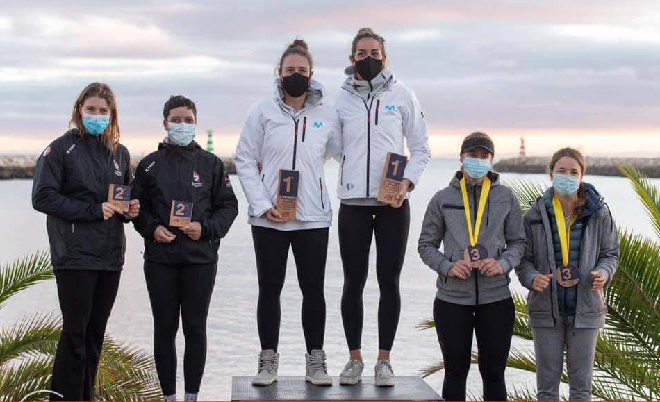 Paula Barceló gana el Gran Prix de Vilamoura en la clase 49er FX