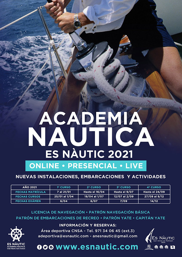 La Academia Náutica del CNSA publica su programación de 2021