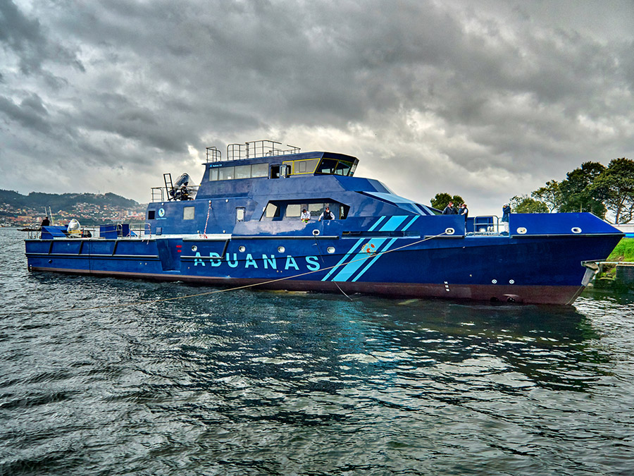 Rodman bota una patrullera de 43 metros para Aduanas