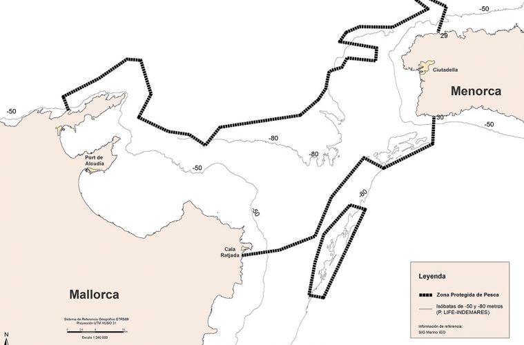 El Supremo ratifica la prohibición del arrastre en el Canal de Menorca
