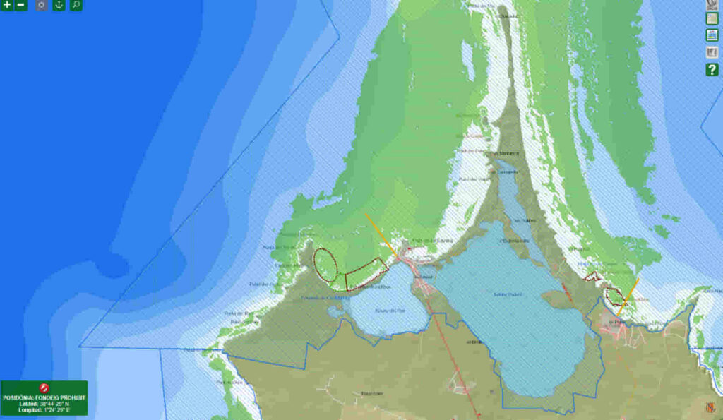 Medio Ambiente elude responder a por qué eliminó prohibir los vertidos del decreto de posidonia