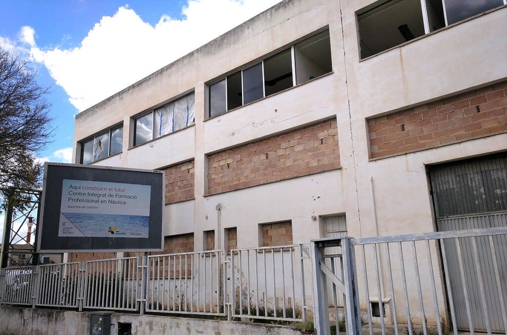 El Govern ni siquiera ha licitado las obras del centro de formación náutica prometido en 2017