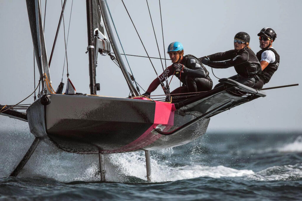 Massanet participa en el mundial de los nuevos monocascos voladores