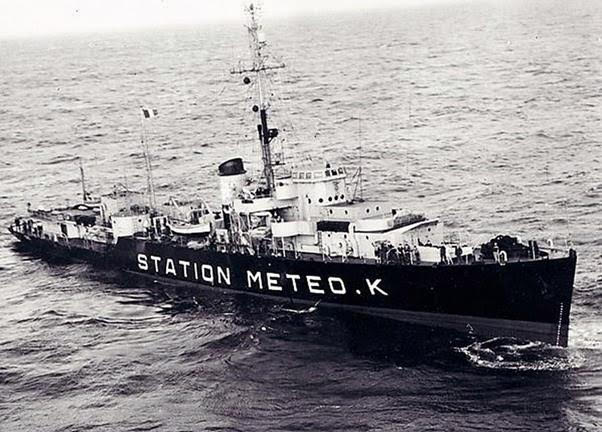 El buque meteorológico K, más famoso que el hombre del tiempo