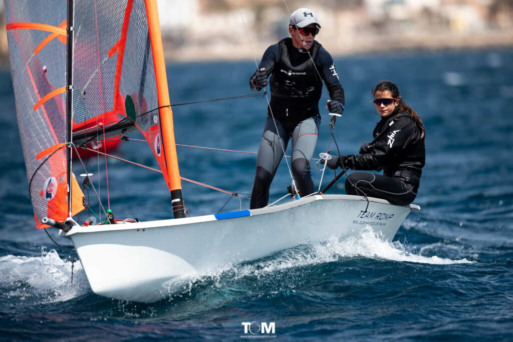Marina Conde y Max Contestí, campeones de Baleares de 29er
