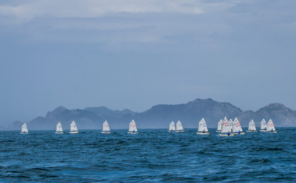 Baleares empieza mandando en el Campeonato de España de Optimist