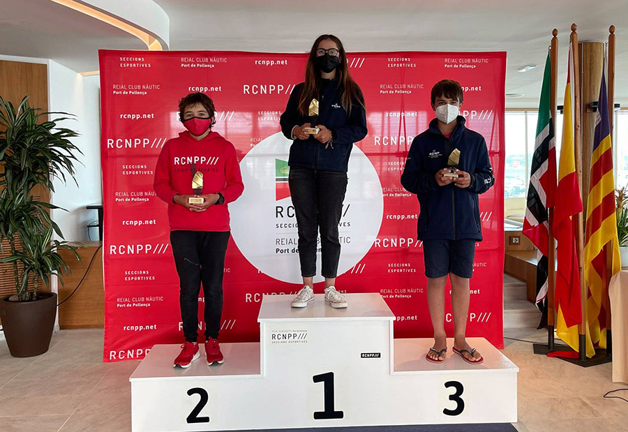 María Rosselló gana el Trofeu Colonya de la categoría Optimist