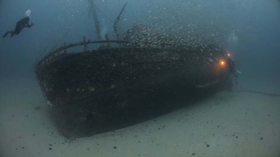 El extraño caso del pecio de la Bahía de Pollença