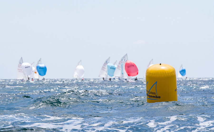 Lista de espera en la XII Setmana de la Vela de Cala Gamba