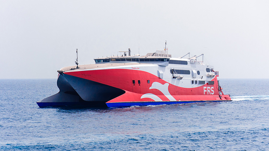 La naviera FRS apuesta por los trayectos interislas en Baleares
