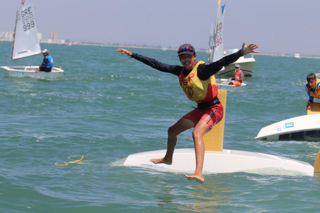 Xavier Garcia Ollé, campeón de Europa de Optimist