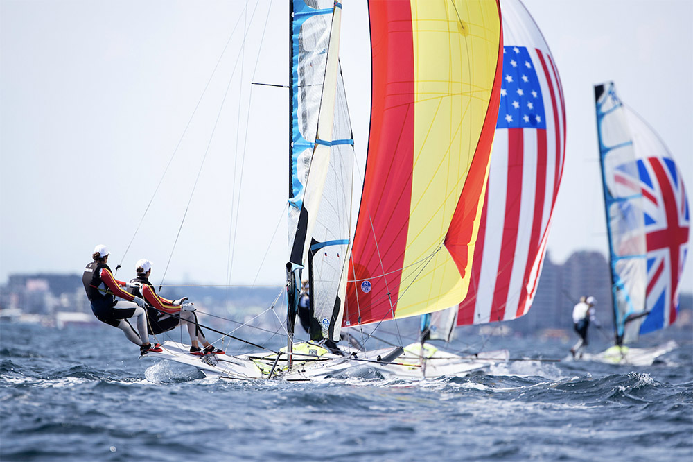 La vela estrenará los Juegos Olímpicos bajo condiciones duras