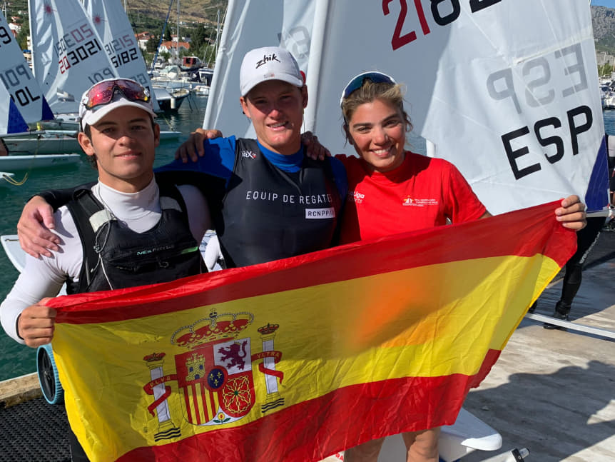 Tres medallas para Baleares en el Campeonato de Europa de ILCA 6