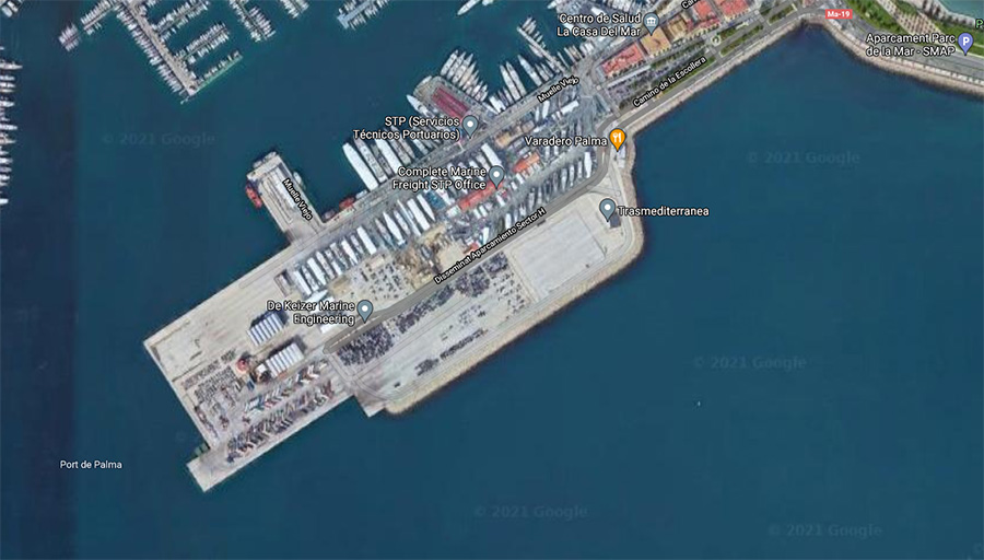 PIMEM propone un varadero para barcos de 90 metros en el Moll Vell