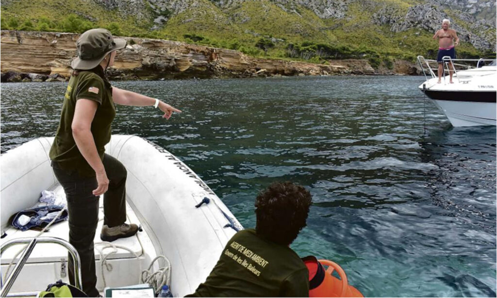 Los agentes ambientales podrán identificar a los navegantes