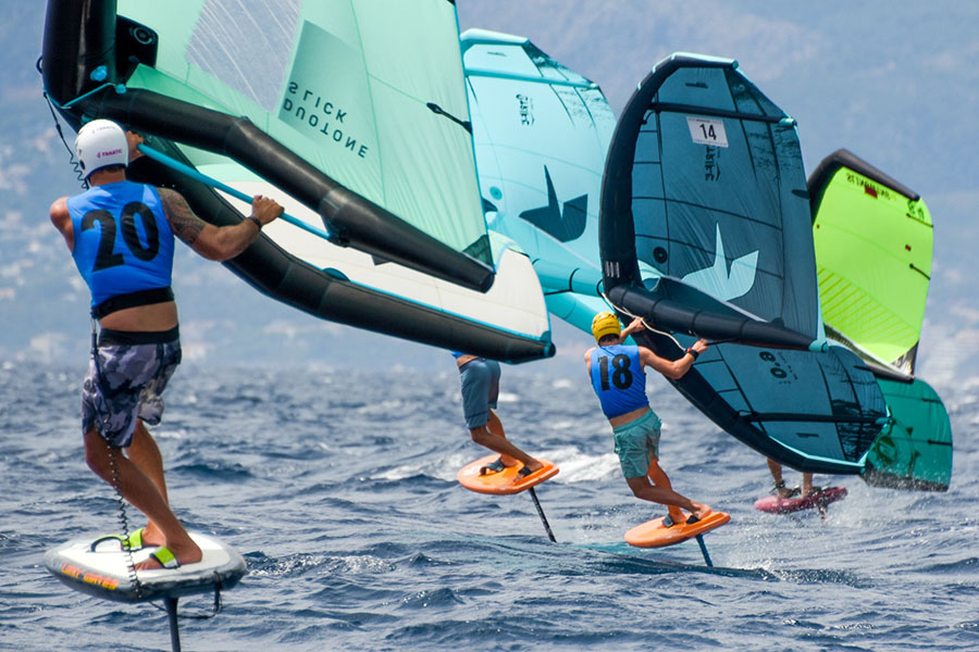 Ducos, primer vencedor del Vivida Wing Foil Spain Series