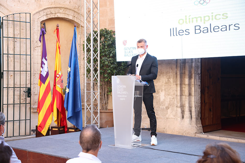 Homenaje del Govern a los olímpicos de Tokyo