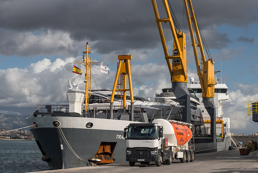 El tráfico de mercancías confirma la lenta recuperación