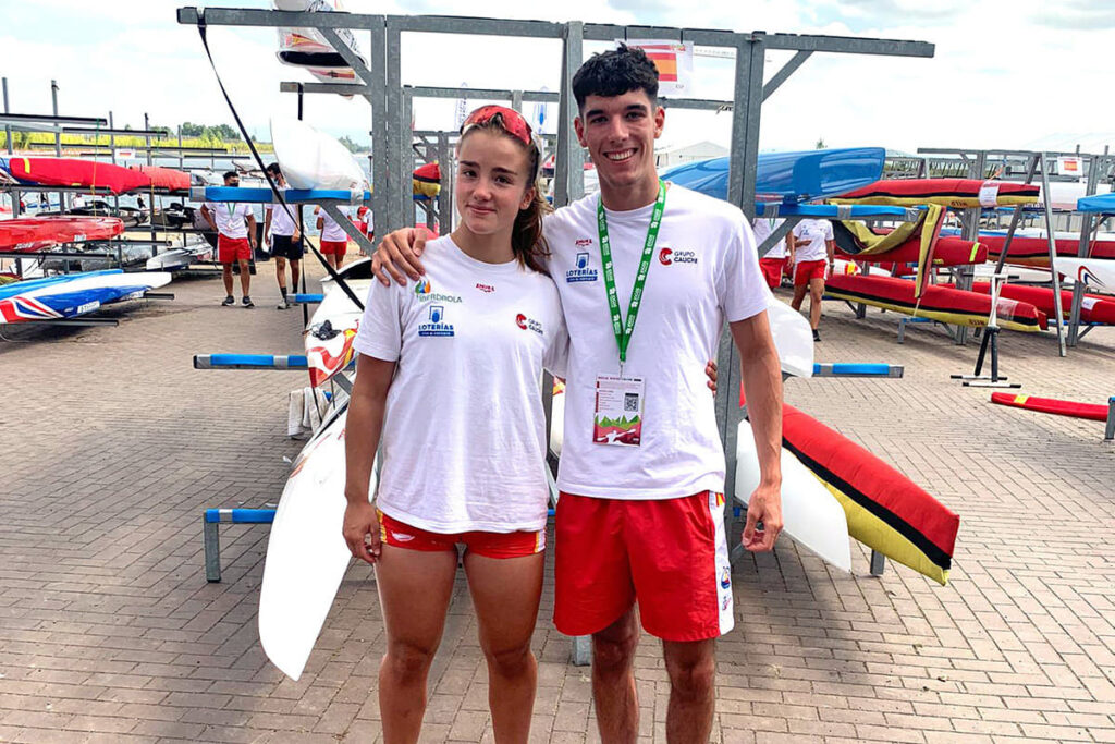 Alex Graneri y Carla Vey buscan la medalla en el Mundial