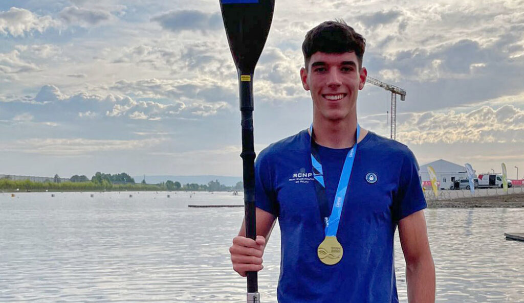 Alex Graneri también es el mejor junior del mundo en K1 500