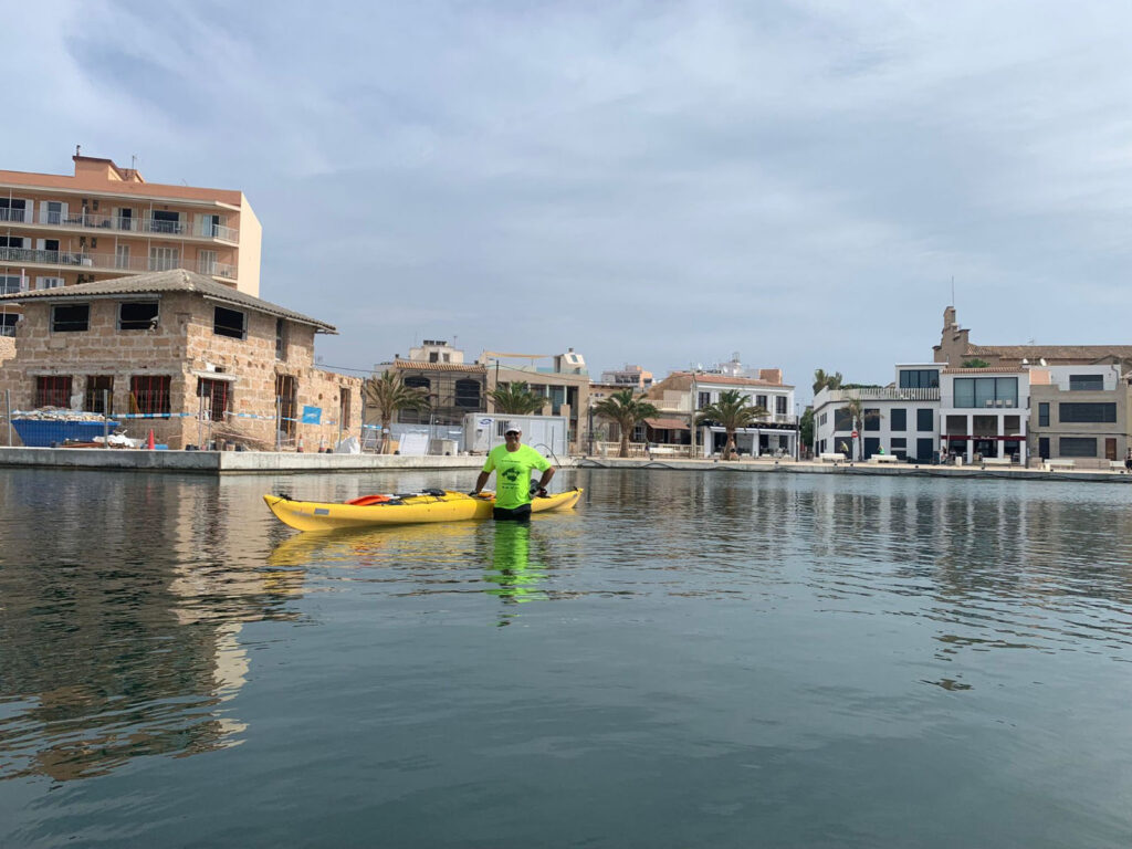 80 centímetros de calado en la bocana del puerto del Molinar