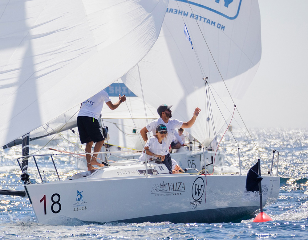 El equipo de Rayco Tabares se impone en el nacional de J80