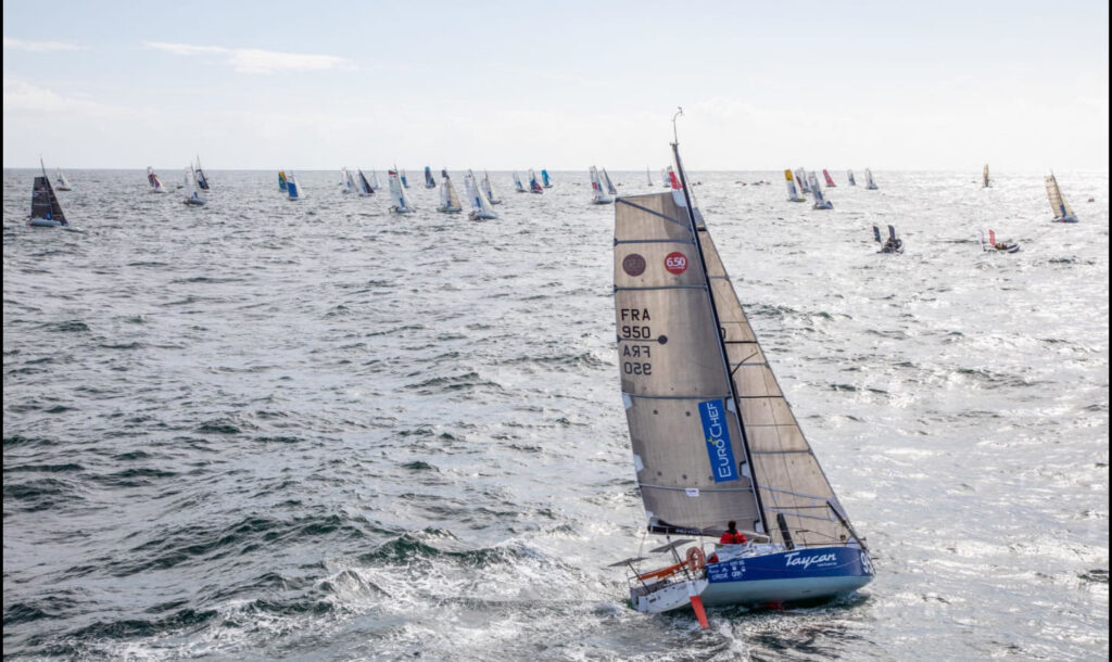 Atasco de la flota en Cabo Finisterre