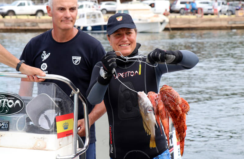 Malén Sart: «Los pescadores submarinos somos amantes del mar»