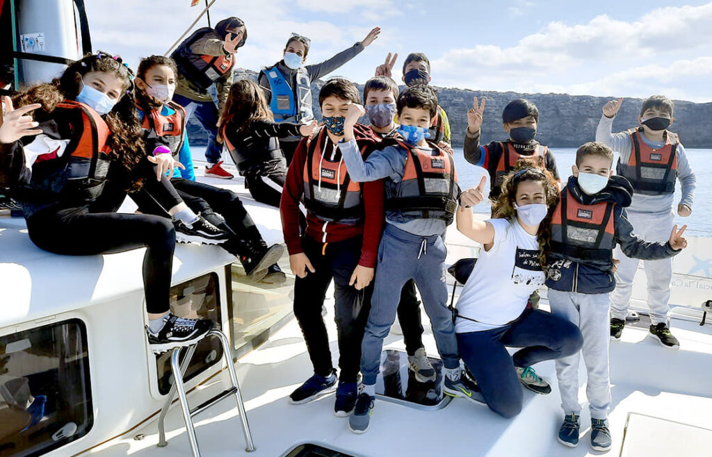 La ‘Setmana del Mar’ de Sant Antoni acerca el mar a los niños de Ibiza