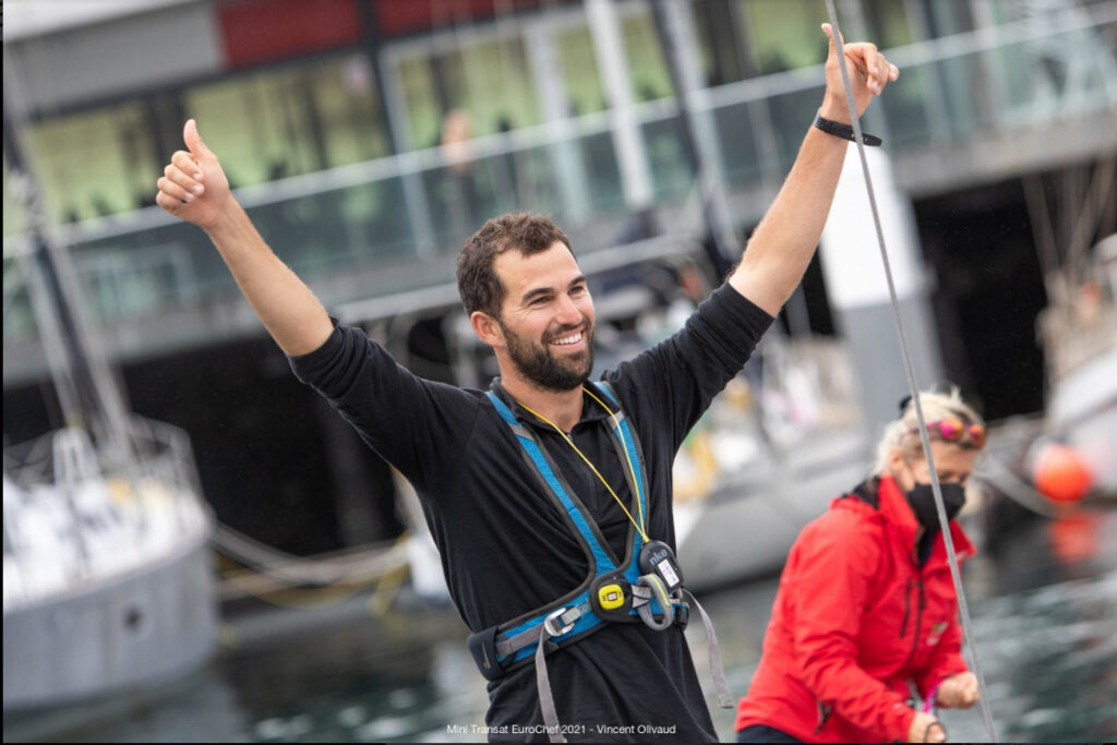 Tanguy Bouroullec llega al puerto de Santa Cruz